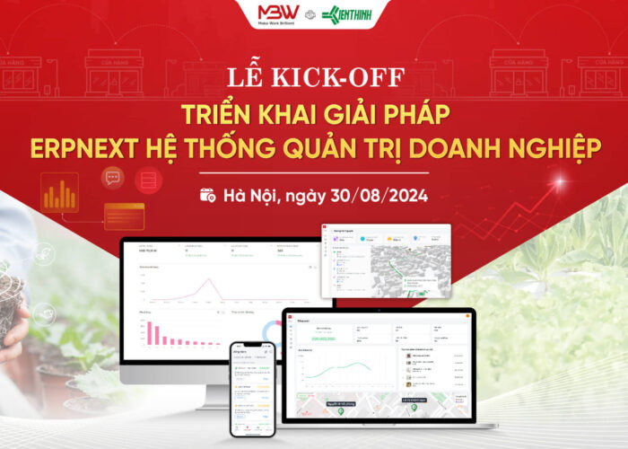 MBW Digital tư vấn và triển khai hệ thống ERPNEXT cho công ty Nông nghiệp Kiên Thịnh