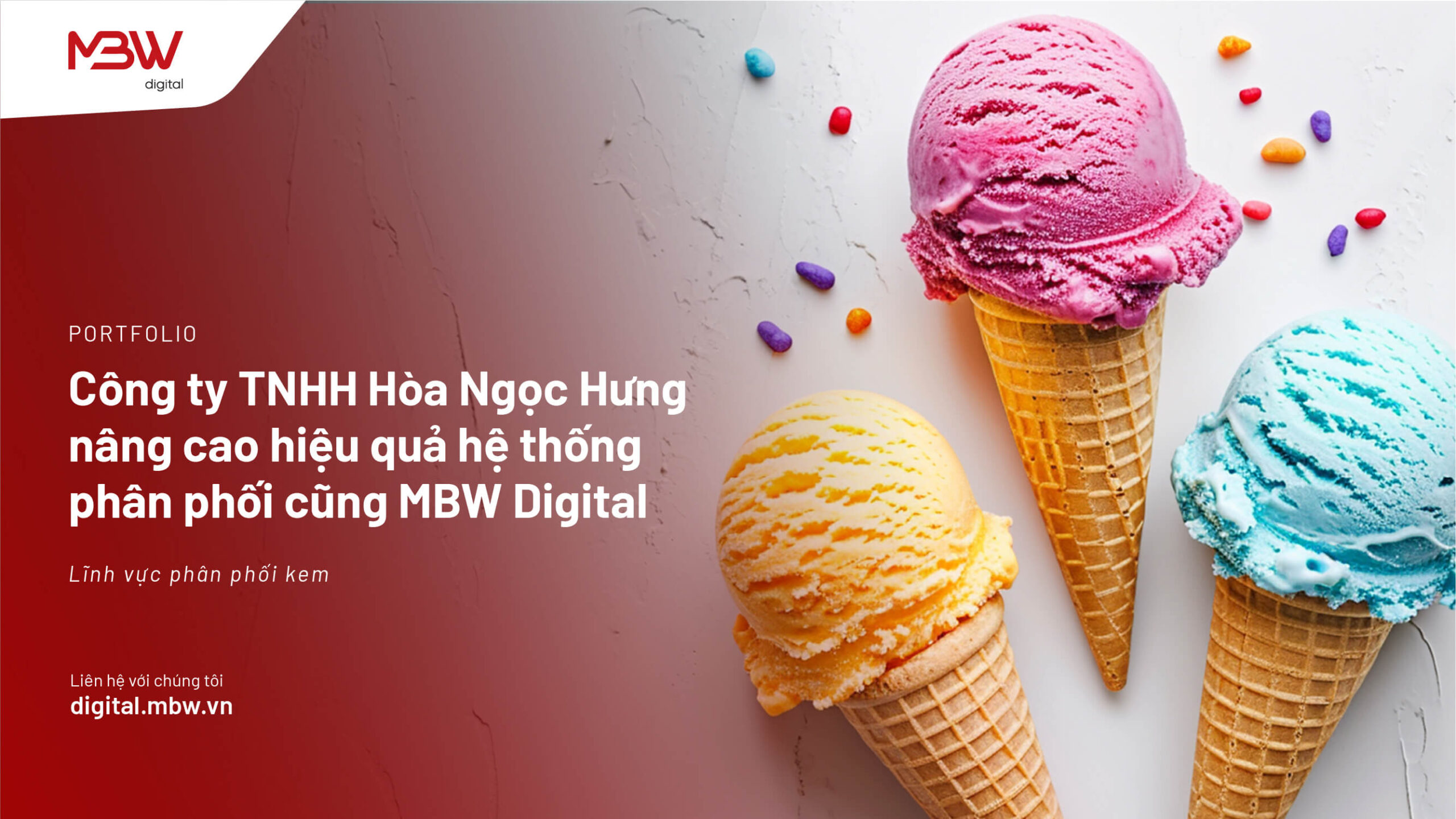 Công ty TNHH Hòa Ngọc Hưng số hóa kênh phân phối cùng MobiWork Digital