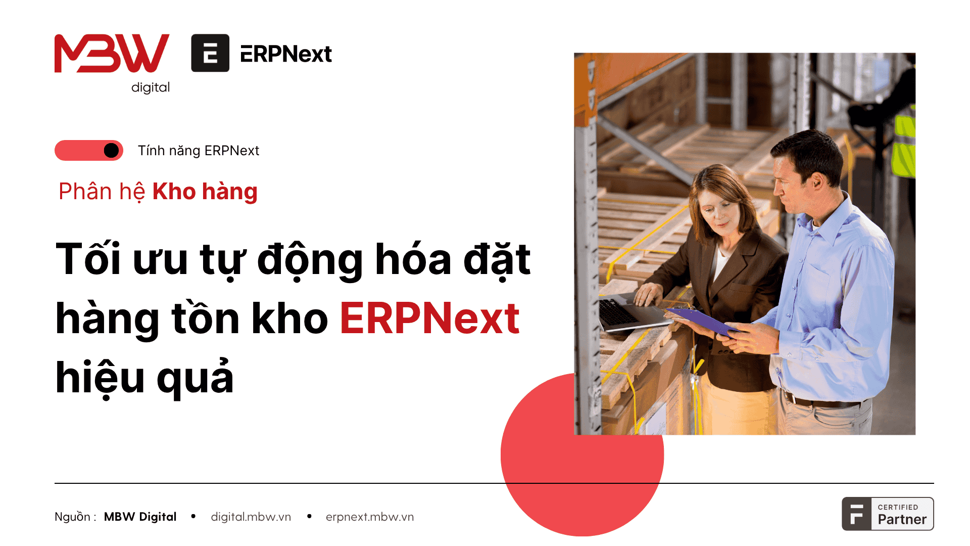 Tự động hóa đặt hàng tồn kho cùng ERPNext