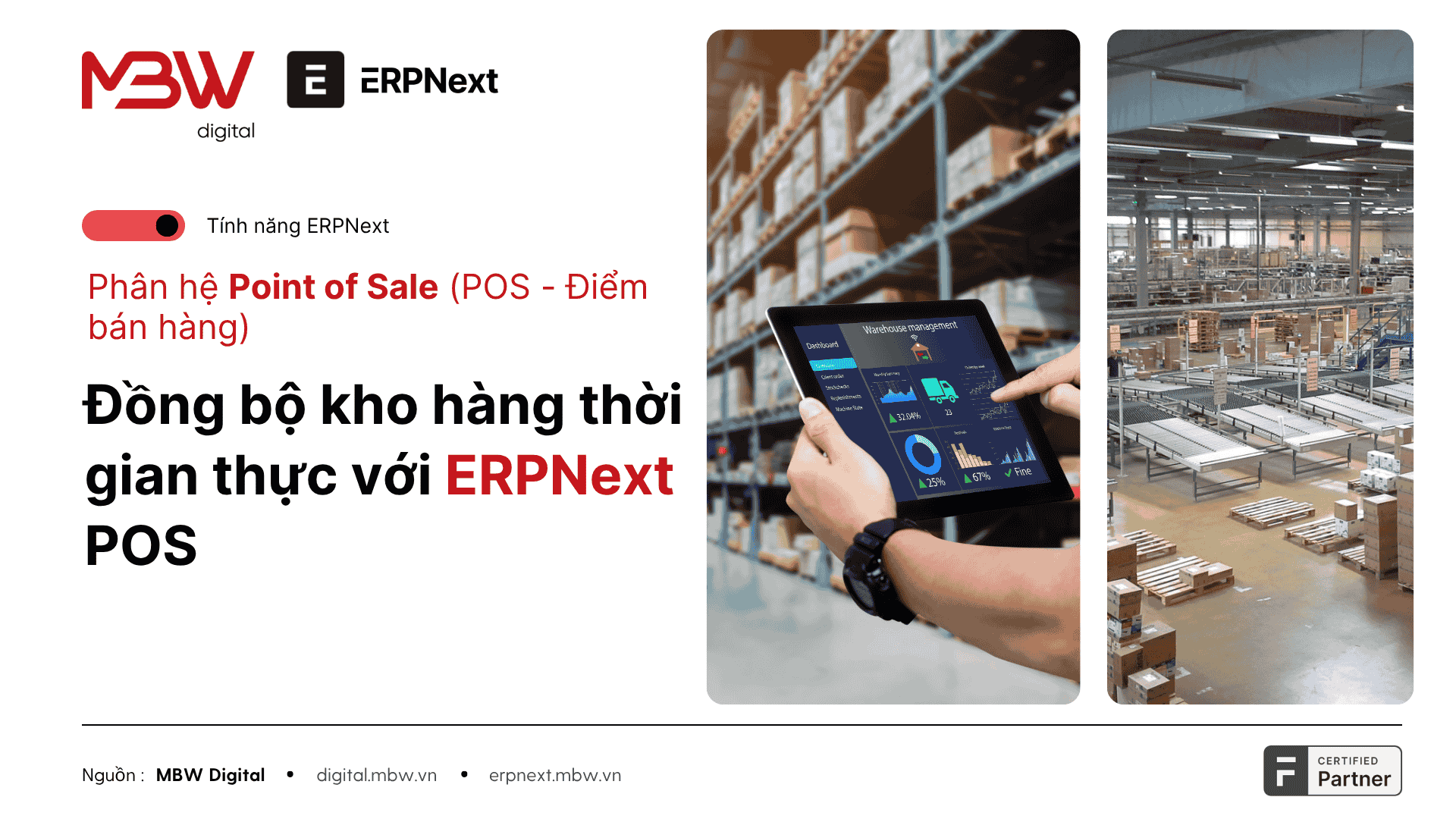 Đồng bộ kho hàng thời gian thực với ERPNext POS