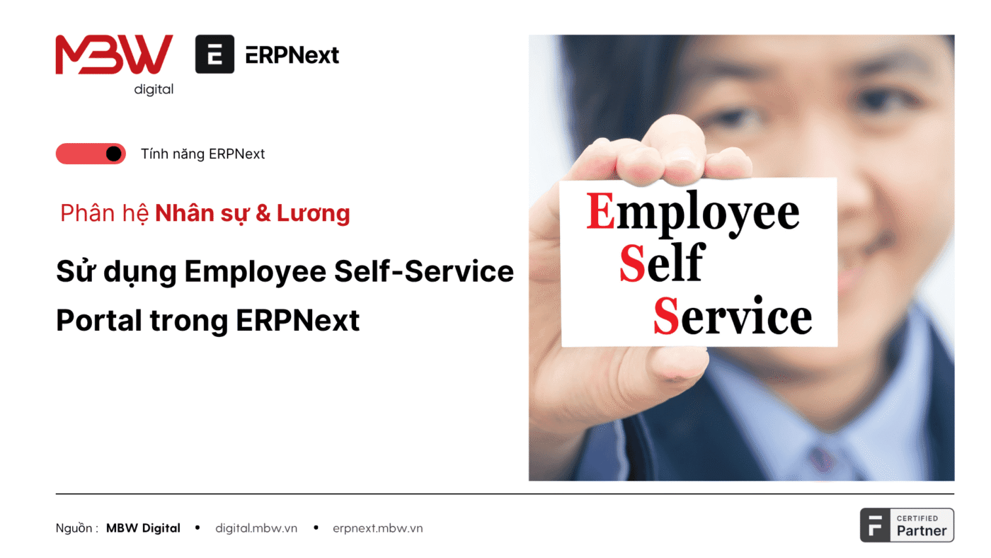 Employee Self-Service - Cổng nhân viên tự phục vụ trên ERPNext