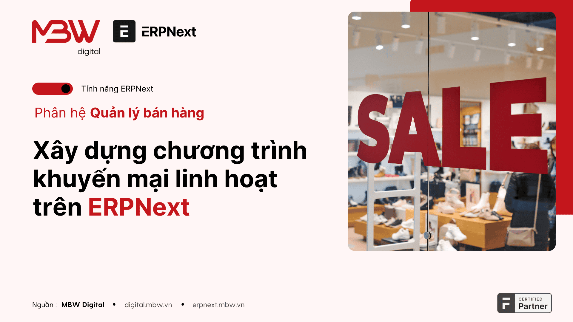 Xây dựng chương trình khuyến mại linh hoạt trên ERPNext