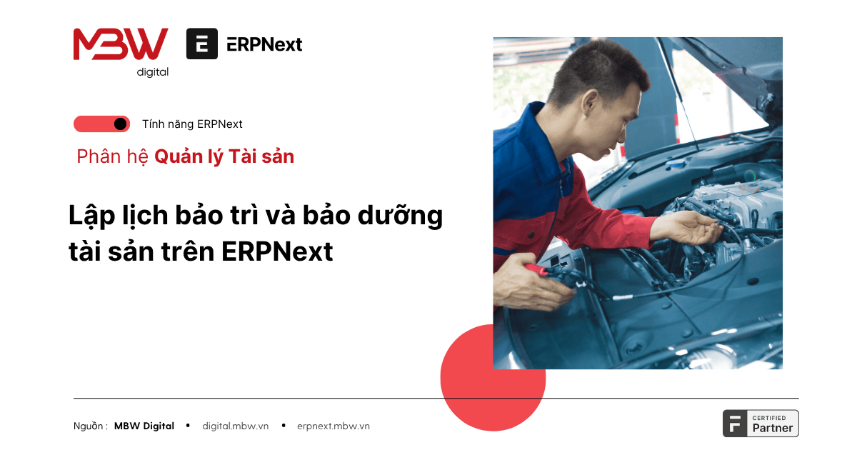 Lập lịch bảo trì và bảo dưỡng tài sản trên ERPNext