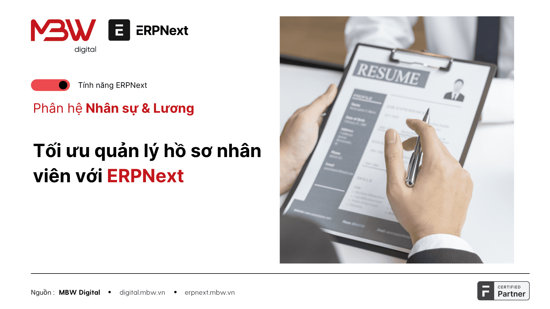 Tối ưu quản lý hồ sơ nhân viên với ERPNext