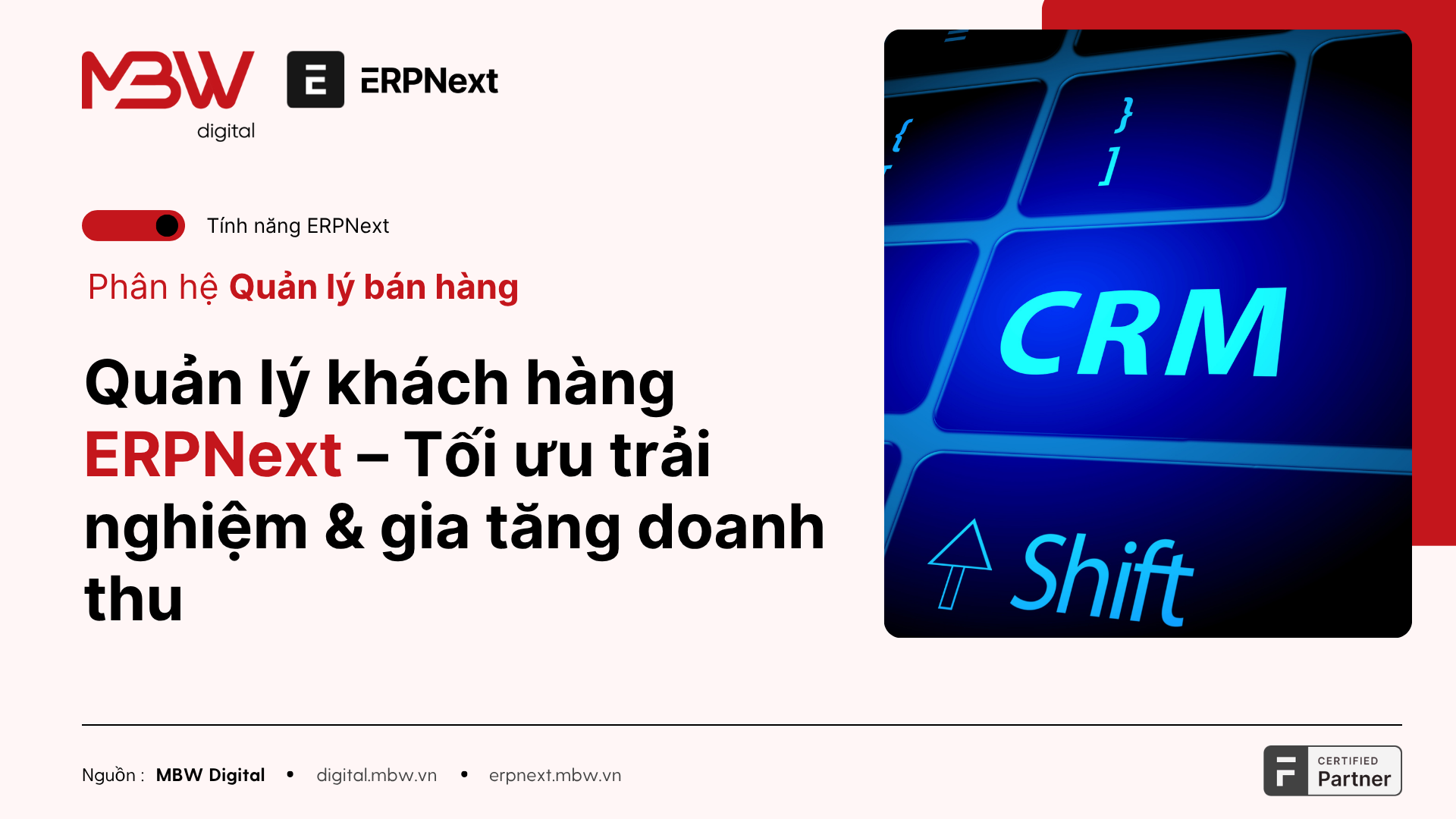 Quản lý khách hàng CRM trong ERPNext
