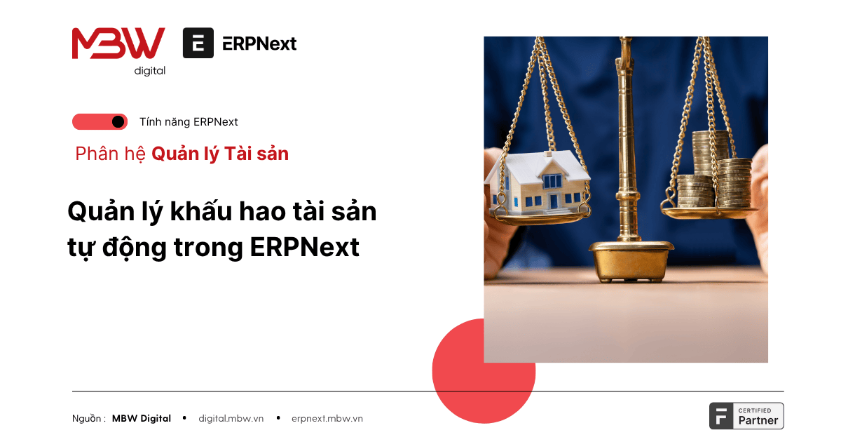 Quản lý khấu hao tài sản tự động trong ERPNext