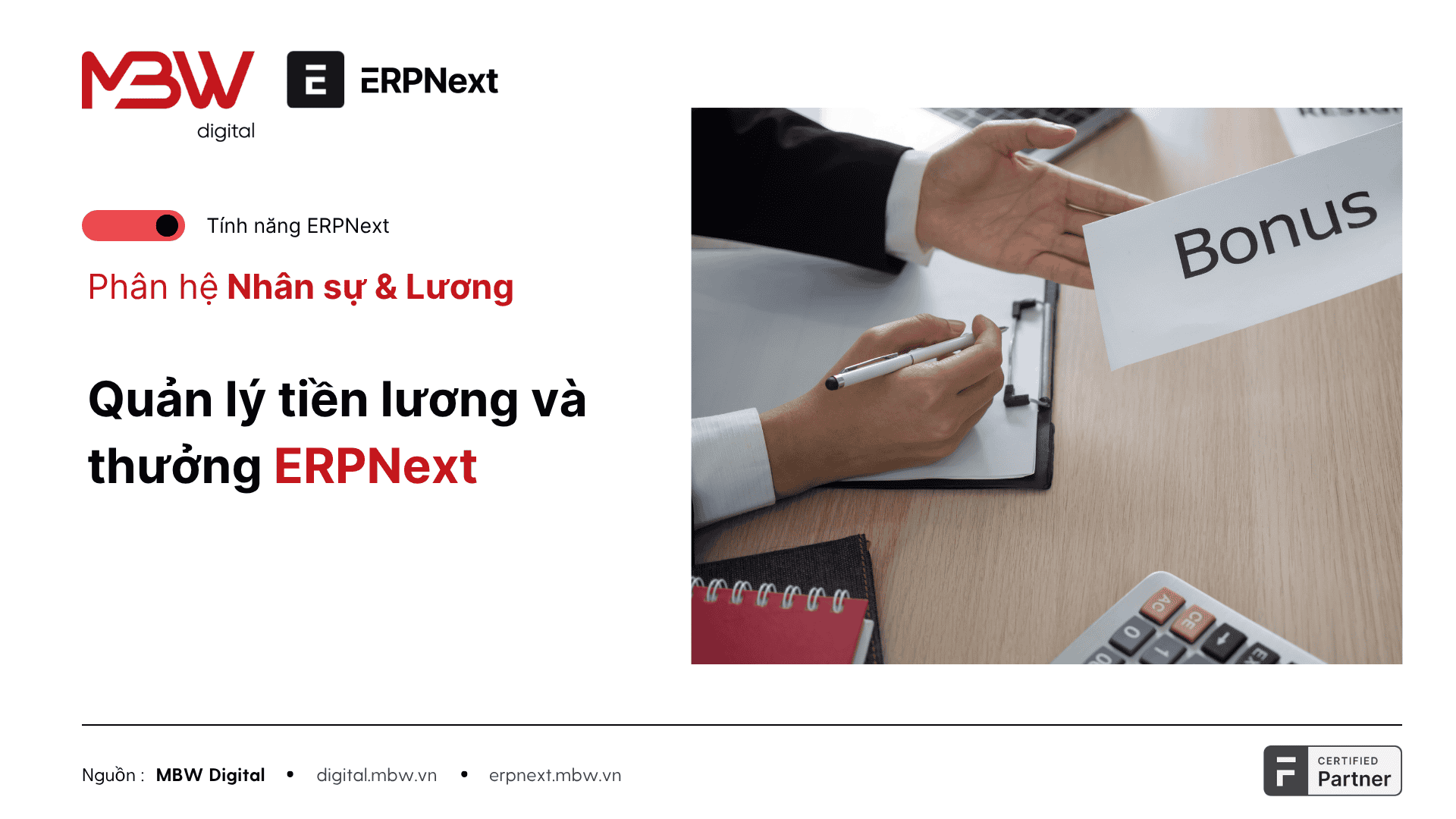 Quản lý tiền lương và thưởng ERPNext