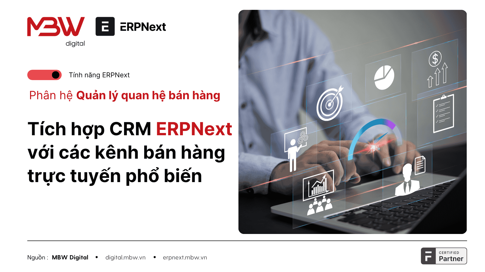Tích hợp CRM ERPNext với các kênh bán hàng trực tuyến